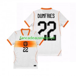 Nederland Wedstrijdshirt met Korting Denzel Dumfries 22 Uit Heren WK 2026 Korte Mouw