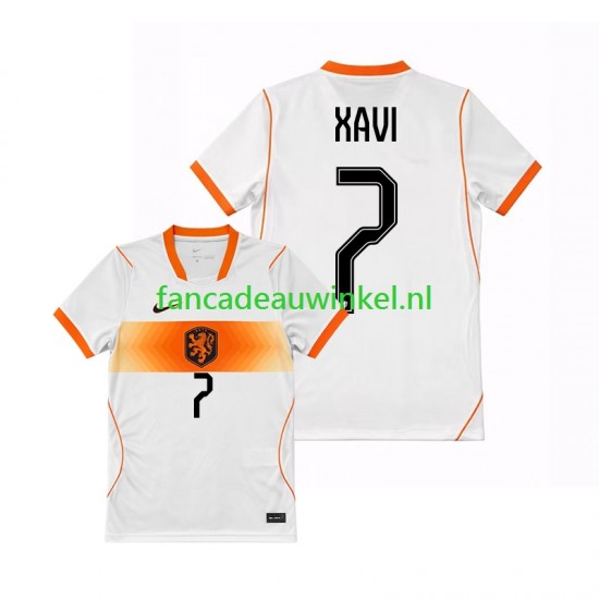Nederland Wedstrijdshirt met Korting Xavi Simons 7 Uit Heren WK 2026 Korte Mouw