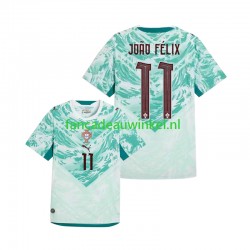 Portugal Wedstrijdshirt met Korting Joao Felix 11 Uit Heren WK 2026 Korte Mouw