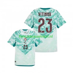 Portugal Wedstrijdshirt met Korting Vitinha 23 Uit Heren WK 2026 Korte Mouw