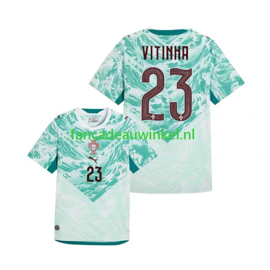 Portugal Wedstrijdshirt met Korting Vitinha 23 Uit Heren WK 2026 Korte Mouw
