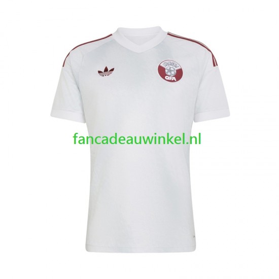 Qatar Wedstrijdshirt met Korting Uit Heren 2026 2027 Korte Mouw
