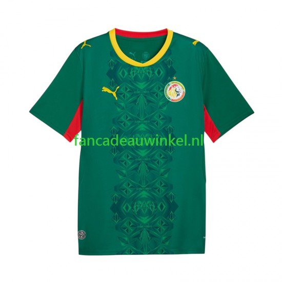 Senegal Wedstrijdshirt met Korting Uit Heren 2026 2027 Korte Mouw