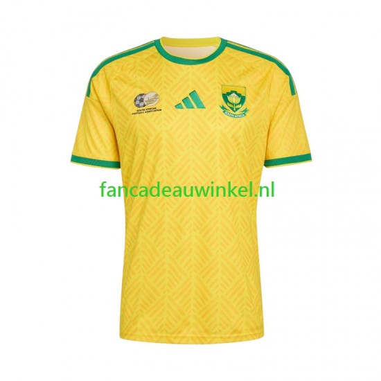 Zuid-Afrika Wedstrijdshirt met Korting Thuis Heren WK 2026 Korte Mouw
