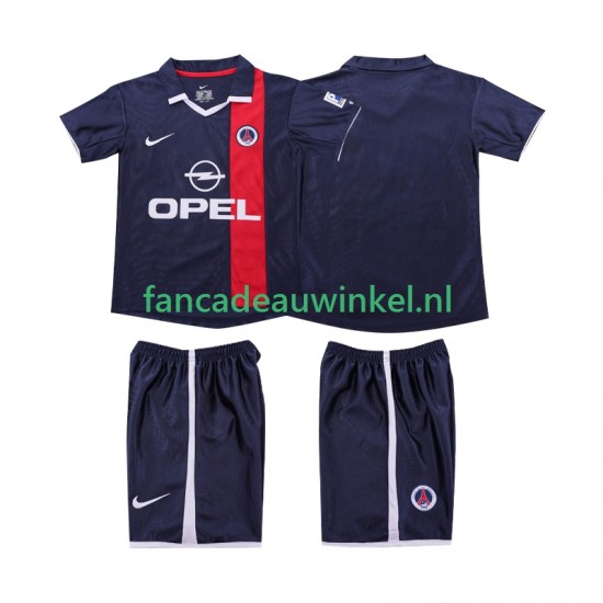 AC Milan Wedstrijdshirt met Korting 2001 Retro Thuis Kind 2002 Korte Mouw