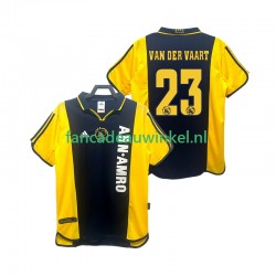 AFC Ajax Wedstrijdshirt met Korting VAN DER VAART 23 2000 2001 Retro Uit Heren Korte Mouw