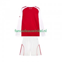 Arsenal Wedstrijdshirt met Korting Thuis Kind 2025-26 Lange Mouw