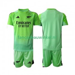 Arsenal Wedstrijdshirt met Korting Keepersshirt Uit Kind 2025-26 Korte Mouw