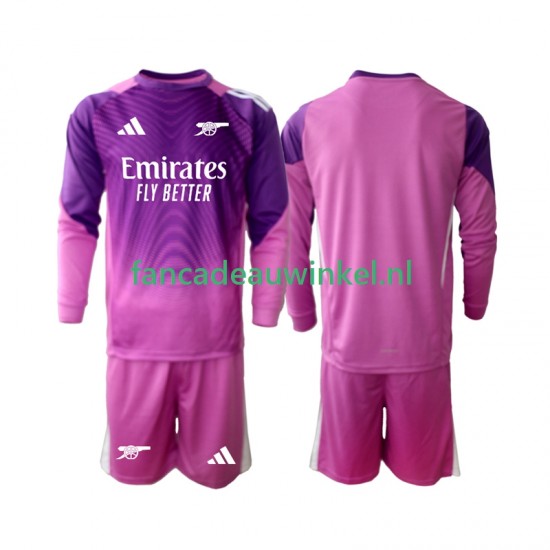 Arsenal Wedstrijdshirt met Korting Keepersshirt 3rd Kind 2025-26 Lange Mouw