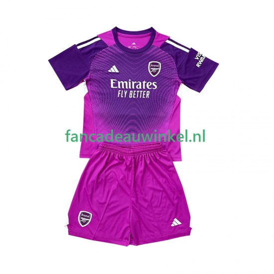 Arsenal Wedstrijdshirt met Korting Keepersshirt 3rd Kind 2025-26 Korte Mouw