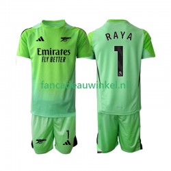 Arsenal Wedstrijdshirt met Korting Raya 1 Keepersshirt Uit Kind 2025-26 Korte Mouw