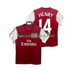 Arsenal Wedstrijdshirt met Korting HENRY 14 2012 Retro Thuis Heren 2011 Korte Mouw