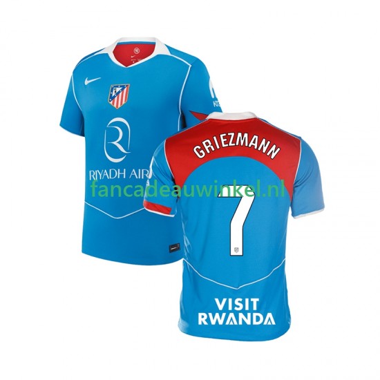 Atlético Madrid Wedstrijdshirt met Korting Antoine Griezmann 7 3rd Heren 2025-26 Korte Mouw