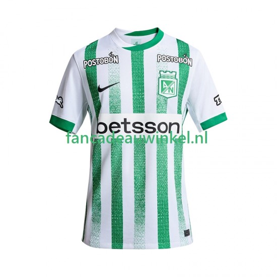 Wedstrijdshirt met Korting Atletico Nacional Thuis Heren 2025 Korte Mouw