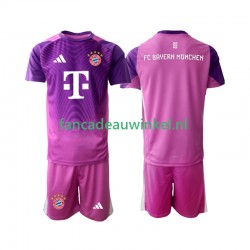 FC Bayern München Wedstrijdshirt met Korting Keepersshirt Vierde Kind 2025-26 Korte Mouw