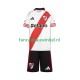 CA River Plate Wedstrijdshirt met Korting Thuis Kind 2025-26 Korte Mouw