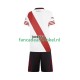 CA River Plate Wedstrijdshirt met Korting Thuis Kind 2025-26 Korte Mouw