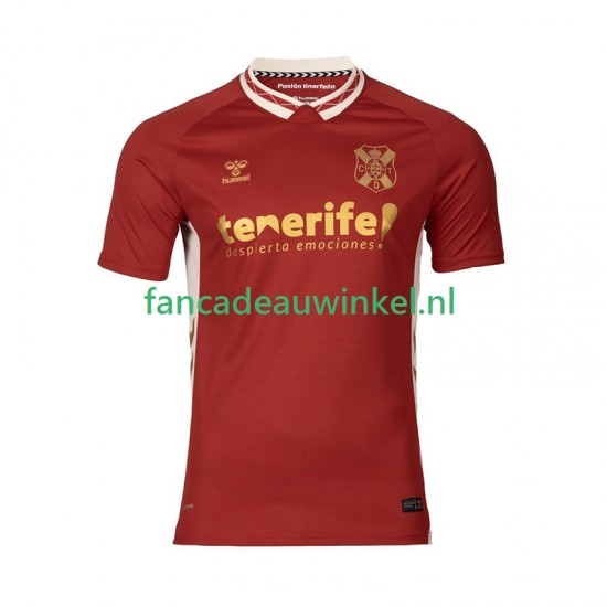 Wedstrijdshirt met Korting CD Tenerife CWC Uit Heren 2025-26 Korte Mouw