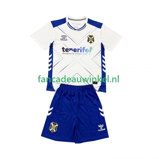 Wedstrijdshirt met Korting CD Tenerife Thuis Kind 2025-26 Korte Mouw
