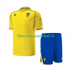 Cádiz CF Wedstrijdshirt met Korting Thuis Kind 2025-26 Korte Mouw