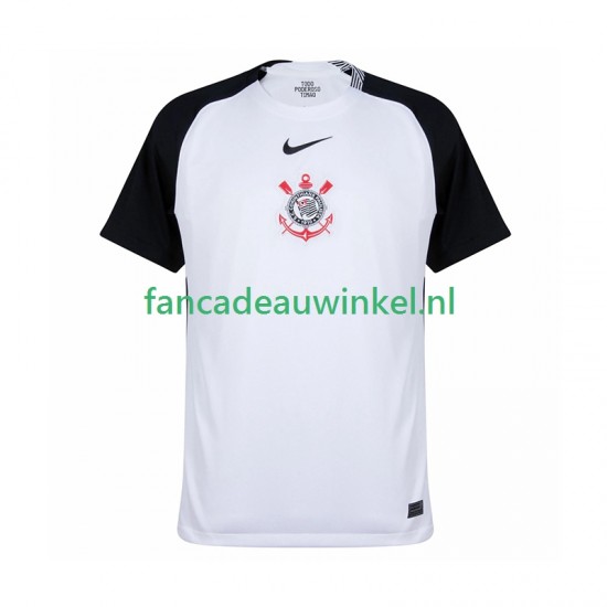 Corinthians Wedstrijdshirt met Korting Thuis Heren 2025-26 Korte Mouw