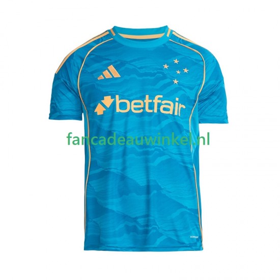 Cruzeiro Wedstrijdshirt met Korting 3rd Heren 2025-26 Korte Mouw