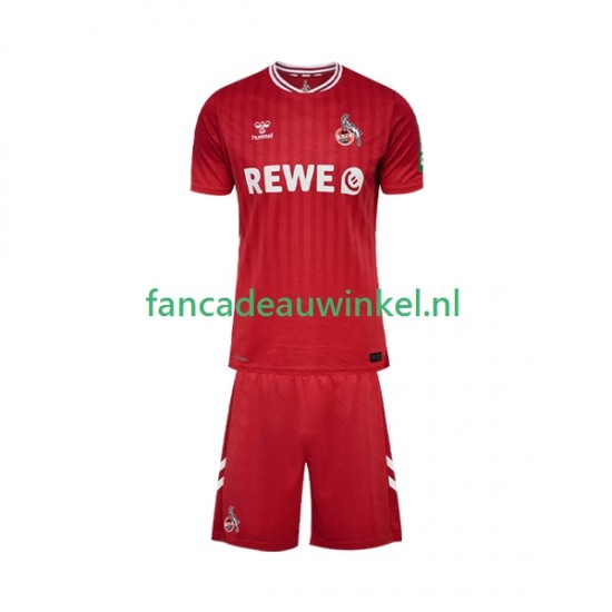 FC Köln Wedstrijdshirt met Korting Uit Kind 2025-26 Korte Mouw