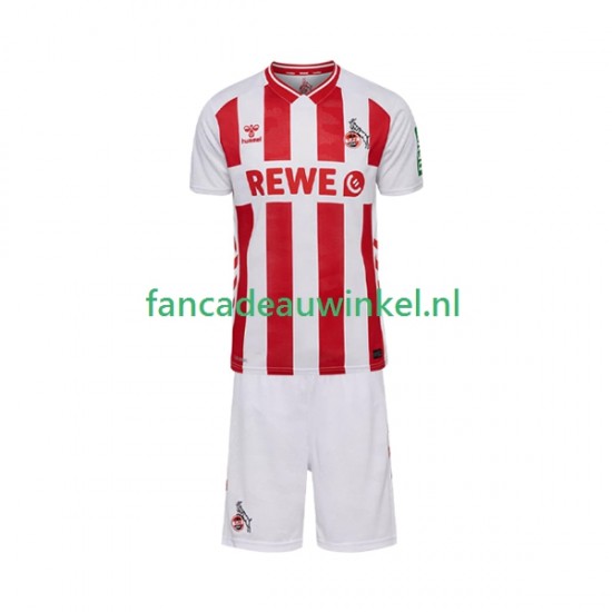 FC Köln Wedstrijdshirt met Korting Thuis Kind 2025-26 Korte Mouw
