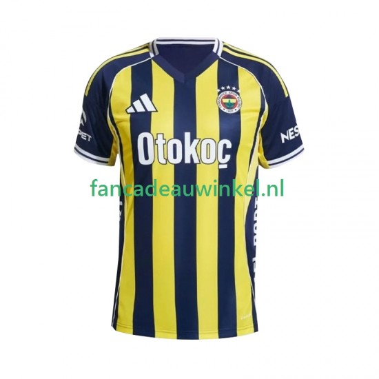 Wedstrijdshirt met Korting Fenerbahce Thuis Heren 2025-26 Korte Mouw