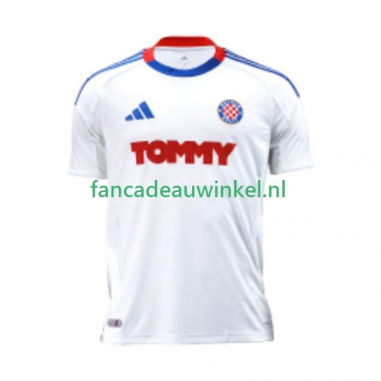 Wedstrijdshirt met Korting HNK Hajduk Thuis Heren 2025-26 Korte Mouw