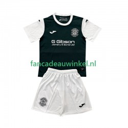 Hibernian Wedstrijdshirt met Korting Thuis Kind 2025-26 Korte Mouw