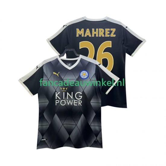 Leicester City Wedstrijdshirt met Korting MAHREZ 26 2014 2015 Retro Uit Heren Korte Mouw