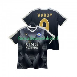 Leicester City Wedstrijdshirt met Korting VARDY 9 2014 2015 Retro Uit Heren Korte Mouw