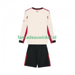Liverpool Wedstrijdshirt met Korting Uit Kind 2025-26 Lange Mouw