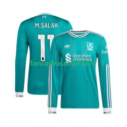 Liverpool Wedstrijdshirt met Korting Mohamed Salah 11 3rd Heren 2025-26 Lange Mouw