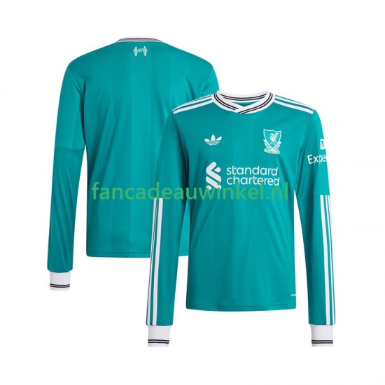 Liverpool Wedstrijdshirt met Korting 3rd Heren 2025-26 Lange Mouw