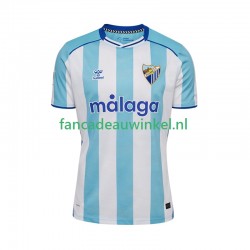 Málaga CF Wedstrijdshirt met Korting Thuis Heren 2025-26 Korte Mouw