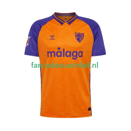 Málaga CF Wedstrijdshirt met Korting 3rd Heren 2025-26 Korte Mouw