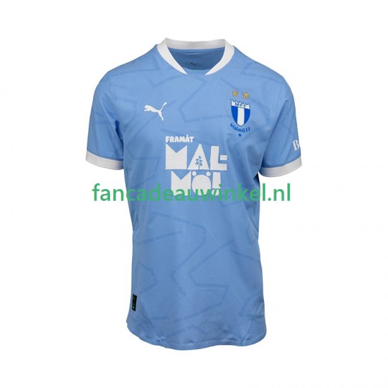 Malmö FF Wedstrijdshirt met Korting Thuis Heren 2025-26 Korte Mouw