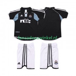 Newcastle United Wedstrijdshirt met Korting 2000 2001 Retro Uit Kind Korte Mouw