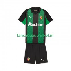 RC Lens Wedstrijdshirt met Korting Uit Kind 2025-26 Korte Mouw