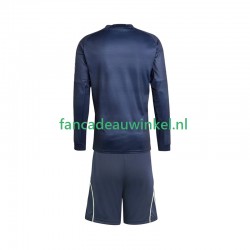 Real Madrid Wedstrijdshirt met Korting Uit Kind 2025-26 Lange Mouw