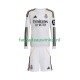 Real Madrid Wedstrijdshirt met Korting Thuis Kind 2025-26 Lange Mouw