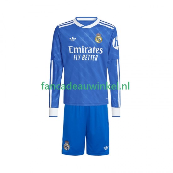 Real Madrid Wedstrijdshirt met Korting 3rd Kind 2025-26 Lange Mouw