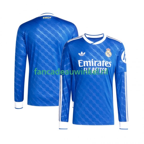 Real Madrid Wedstrijdshirt met Korting 3rd Heren 2025-26 Lange Mouw