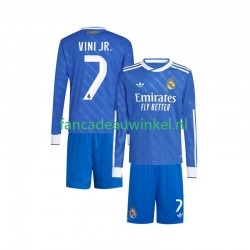 Real Madrid Wedstrijdshirt met Korting Vinicius Junior 7 3rd Kind 2025-26 Lange Mouw