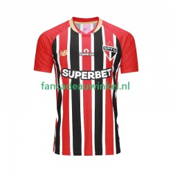 Sao Paulo Wedstrijdshirt met Korting Uit Heren 2025-26 Korte Mouw