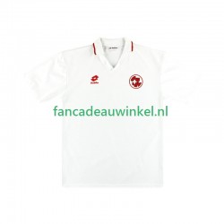 Zwitserland Wedstrijdshirt met Korting Retro Uit Heren 1994 Korte Mouw