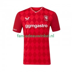 Twente Wedstrijdshirt met Korting Thuis Heren 2025-26 Korte Mouw