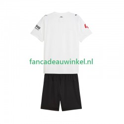 Valencia CF Wedstrijdshirt met Korting Thuis Kind 2025-26 Korte Mouw